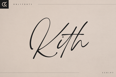 Kith - handmade script Free Download