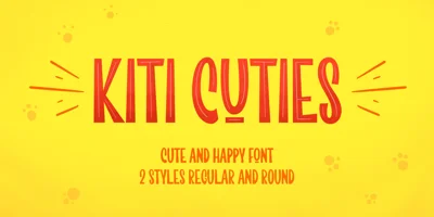 Kiti Cuties Font