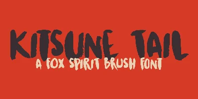 Kitsune Tail Font