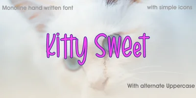 Kitty Sweet Font