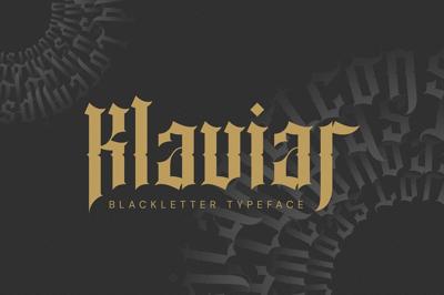Klaviar Blackletter Font Free Download