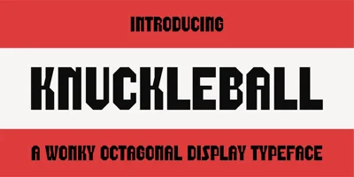 Knuckleball Font