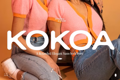 Kokoa - Rounded Elegant Sans-Serif Free Download