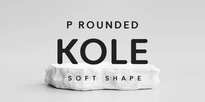 Kole P Rounded Font