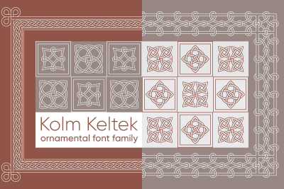 Kolm Keltek Font