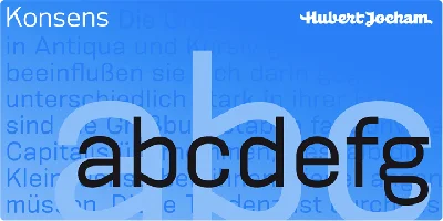 Konsens Font