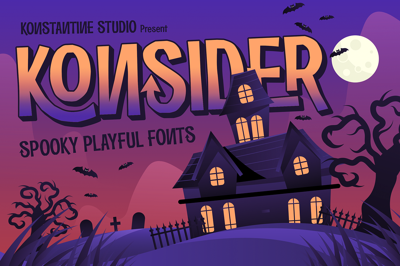 Konsider - Halloween Horror Fonts Free Download