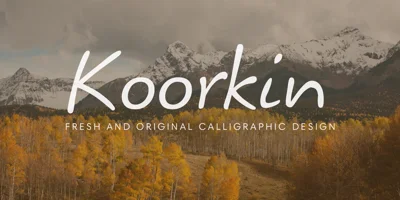 Koorkin Font