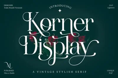 Korner Display Font