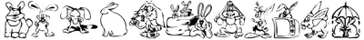 Kr Bunny Dings Font