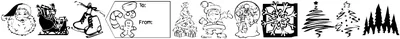 Kr Christmas2001 Font