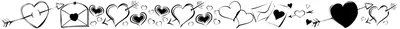 Kr Cuori Divertenti 7 Font
