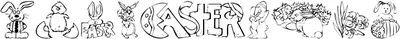 Kr Easter No2 Font