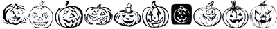 Kr Pick A Pumpkin Font