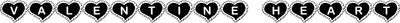 Kr Valentine Heart Font