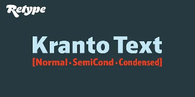 Kranto Text Font