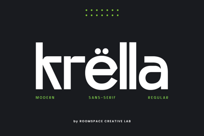 Krella - Modern Logo Font Free Download