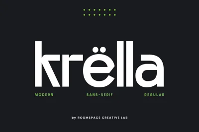 Krella - Modern Logo Font