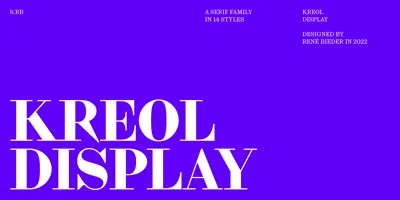 Kreol Display Font