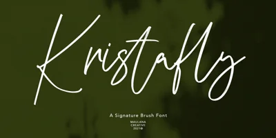 Kristafly Font