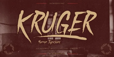 Kruger Font