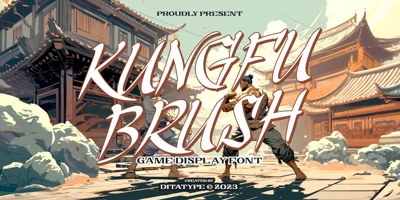 Kungfu Brush Font