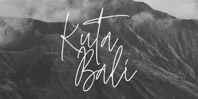 Kuta Bali Font