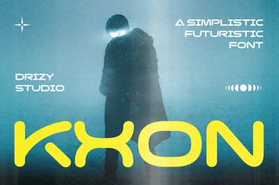 Kxon – Simplistic Futuristic Font