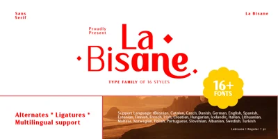 La Bisane Font