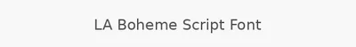 LA Boheme Script Font