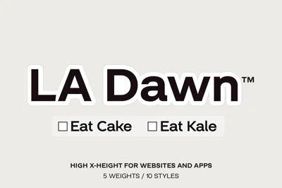 LA Dawn Font