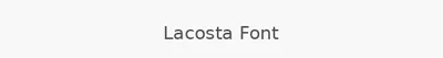 Lacosta Font