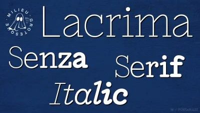 Lacrima Font