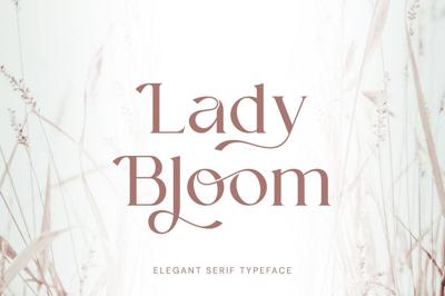 Lady Bloom Serif Font Free Download