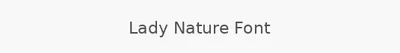 Lady Nature Font