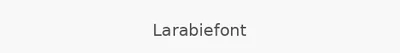 Larabiefont