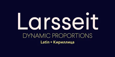 Larsseit Font
