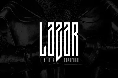 Lazar1389 Typeface