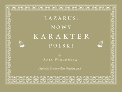 Lazarus Font