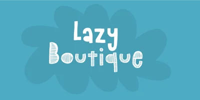 Lazy Boutique Font