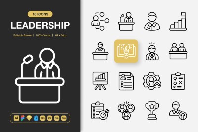 Leadership Icons