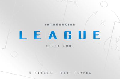 League Sport Typeface Free Download