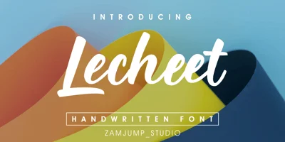 Lecheet Font