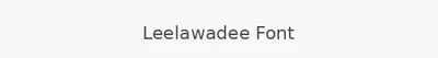 Leelawadee Font