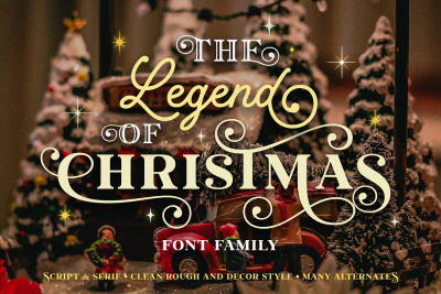 Legend of Christmas Font