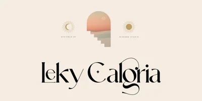 Leky Calgria Font