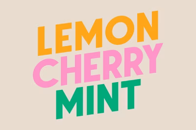 Lemon Cherry Mint Font Duo Free Download