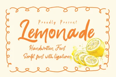 Lemonade Font