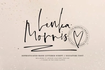 Lenka Morris Font