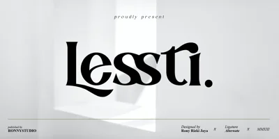 Lessti Font